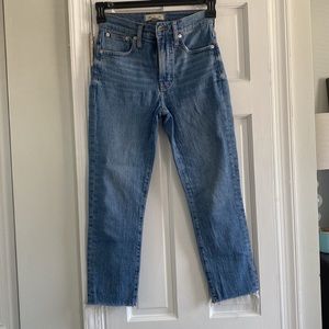 Madewell perfect vintage jeans
